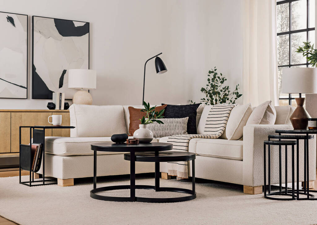 Irwin Nesting Coffee Table Set -Bronze