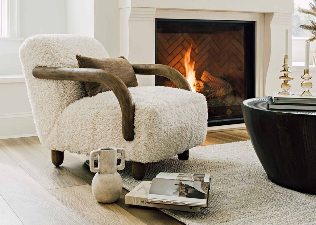 Gloria Armchair -Burke Natural