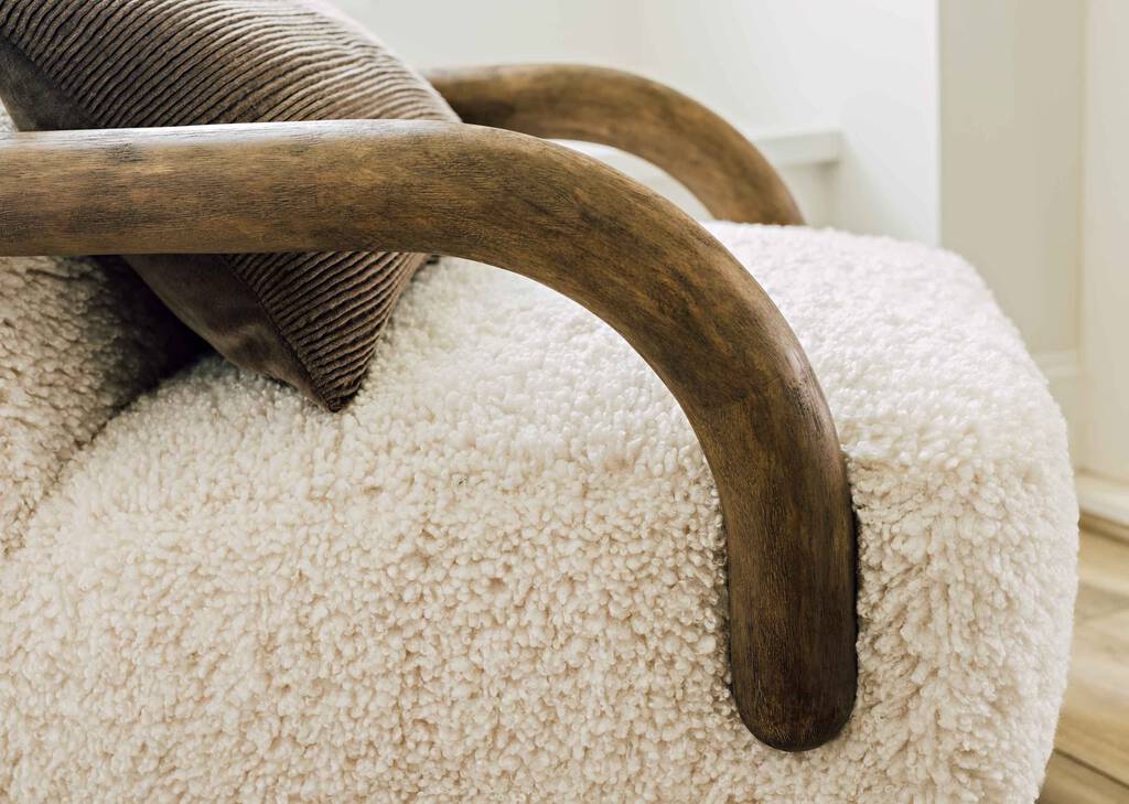 Gloria Armchair -Burke Natural