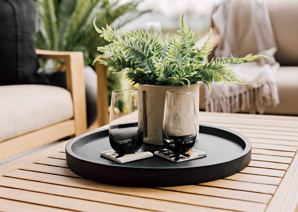 Tulum Outdoor Coffee Table -Natural