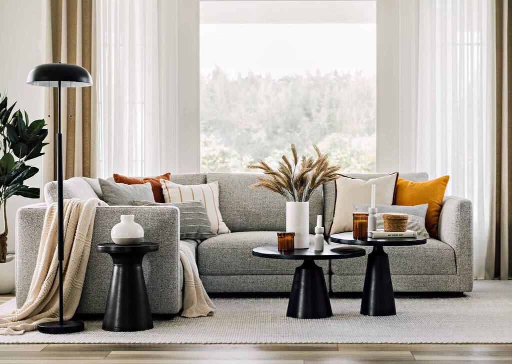 Mila Corner Chair Module -Sela grey