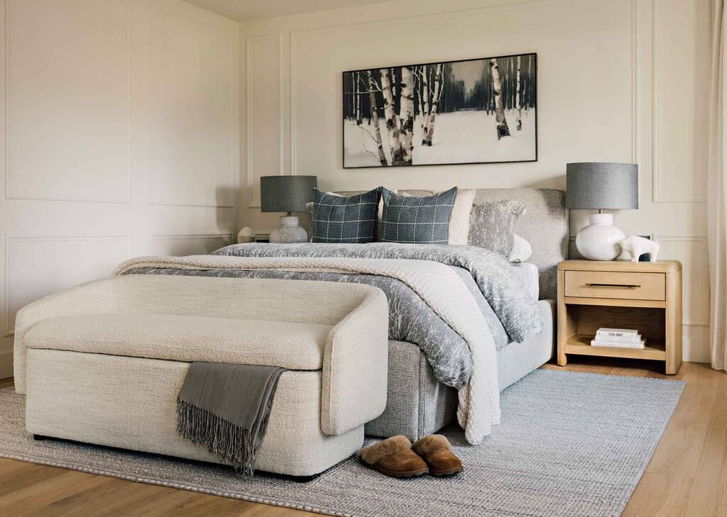 Sinatra Storage Bench -Luly Ivory