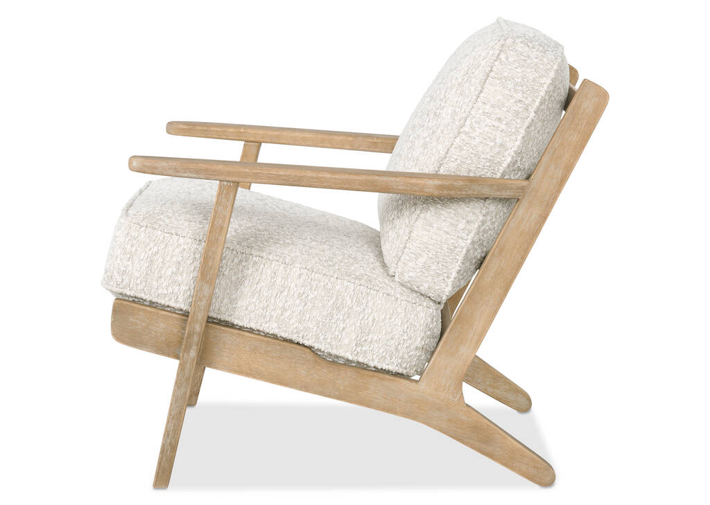 Everly Armchair -Zell Pearl