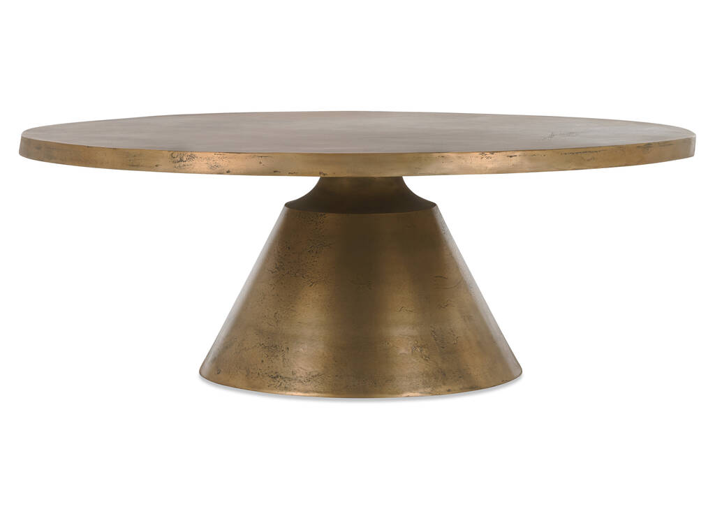 Gershwin Coffee Table 43" -Brass