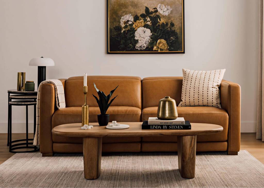 Jaxon Reclining Sofa -Zen Toffee