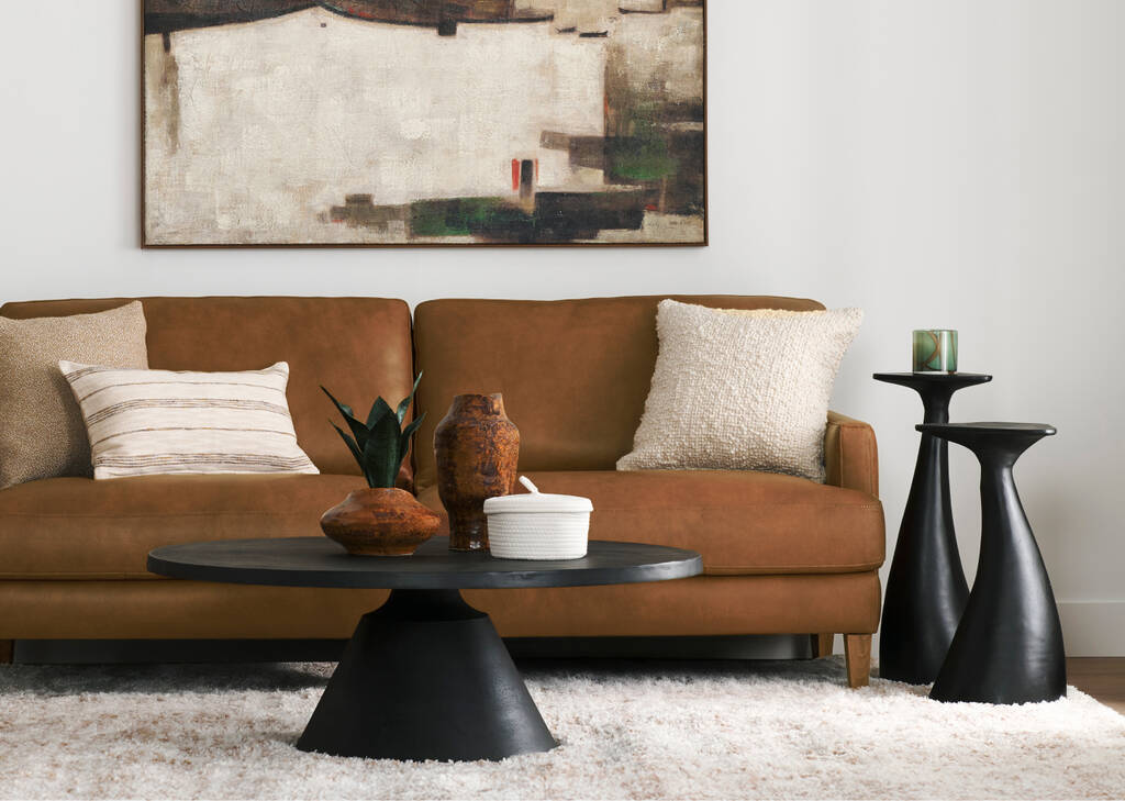 Higgins Accent Table Tall -Bronze