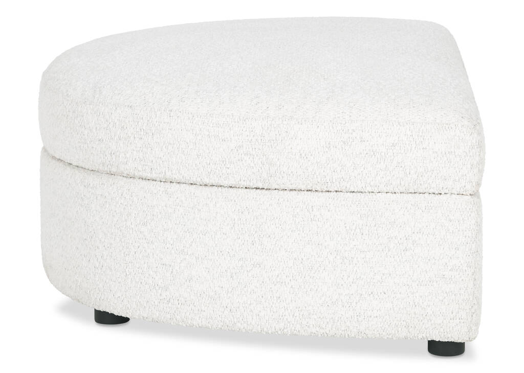 Alma Storage Ottoman -Cali Snow