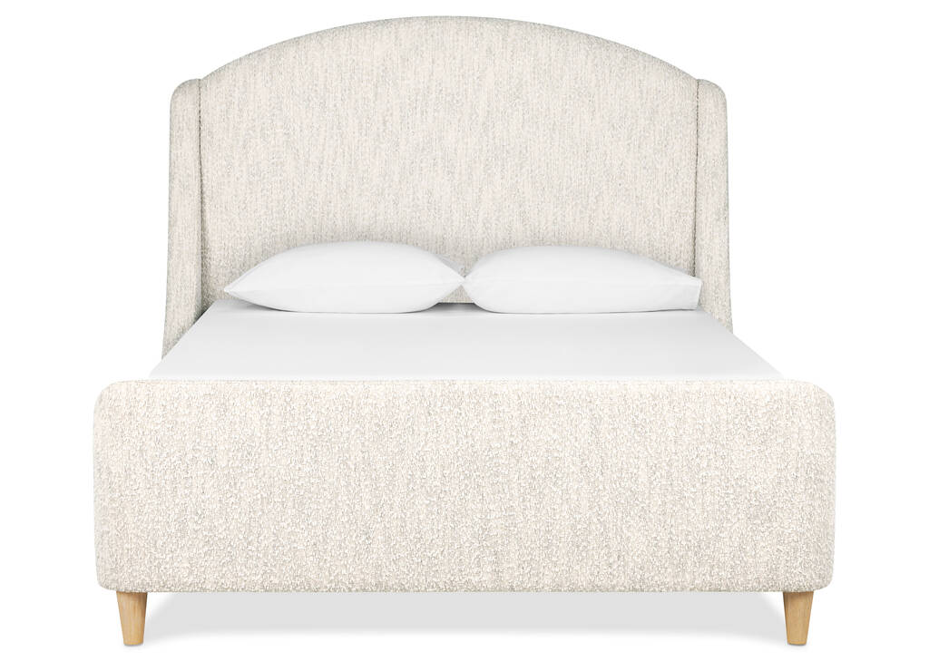 Saracino Bed -Zell Pearl, QUEEN
