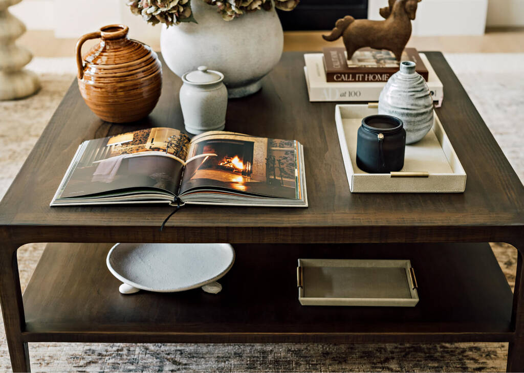 Dundas Square Coffee Table -Hughes Umber