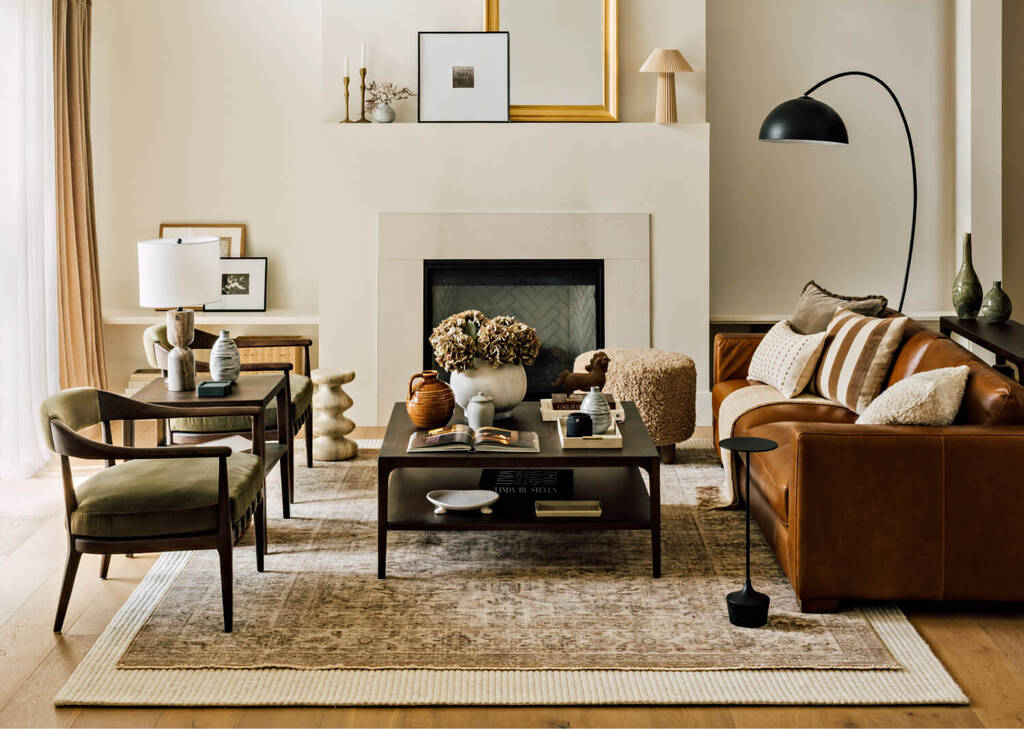 Dundas Square Coffee Table -Hughes Umber