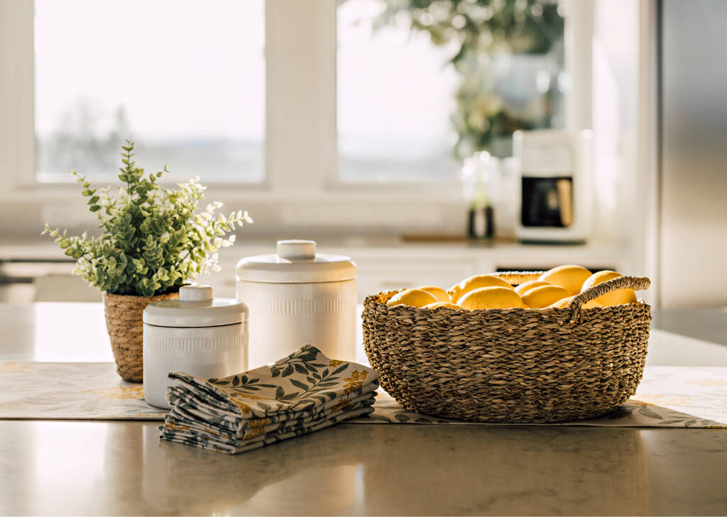 Morris Napkins Set of 6 Natural/Sage