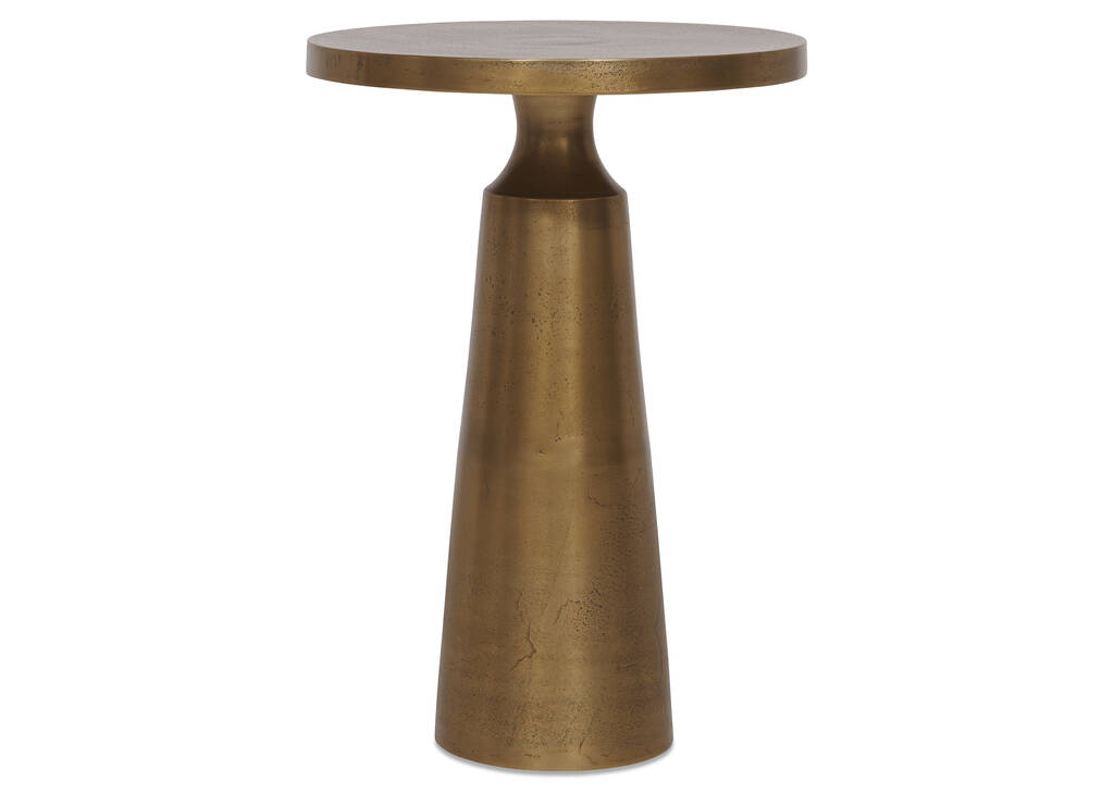 Gershwin Accent Table -Brass