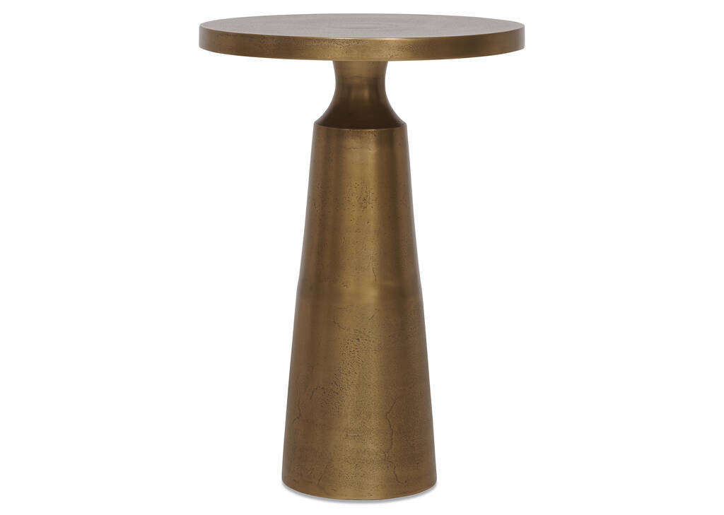 Gershwin Accent Table -Brass