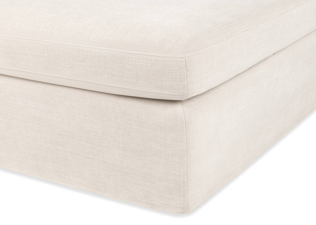 Eloise Ottoman -Nile Cream