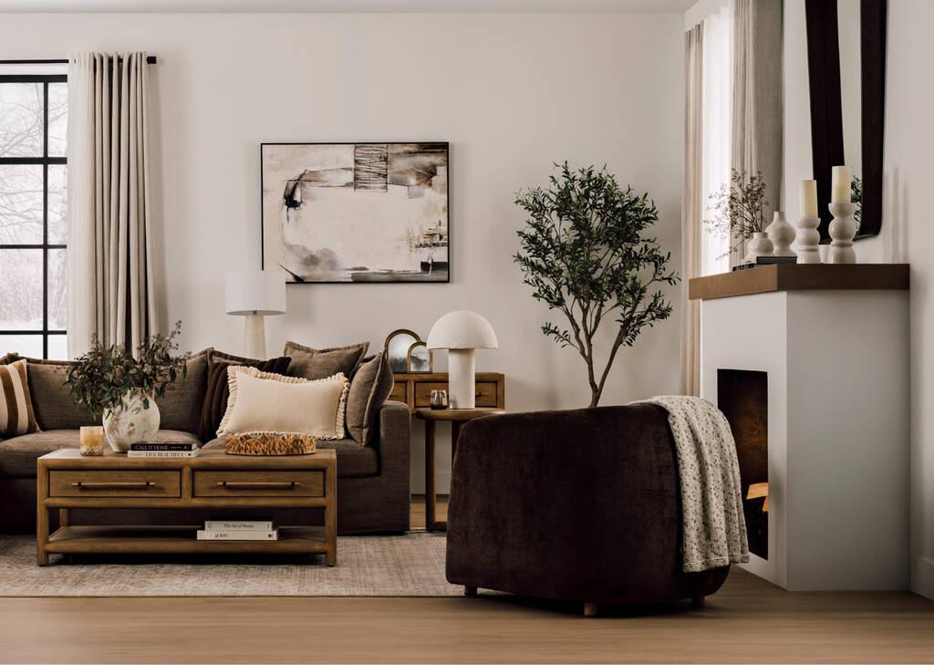 Statler Armchair -Judy Chocolate