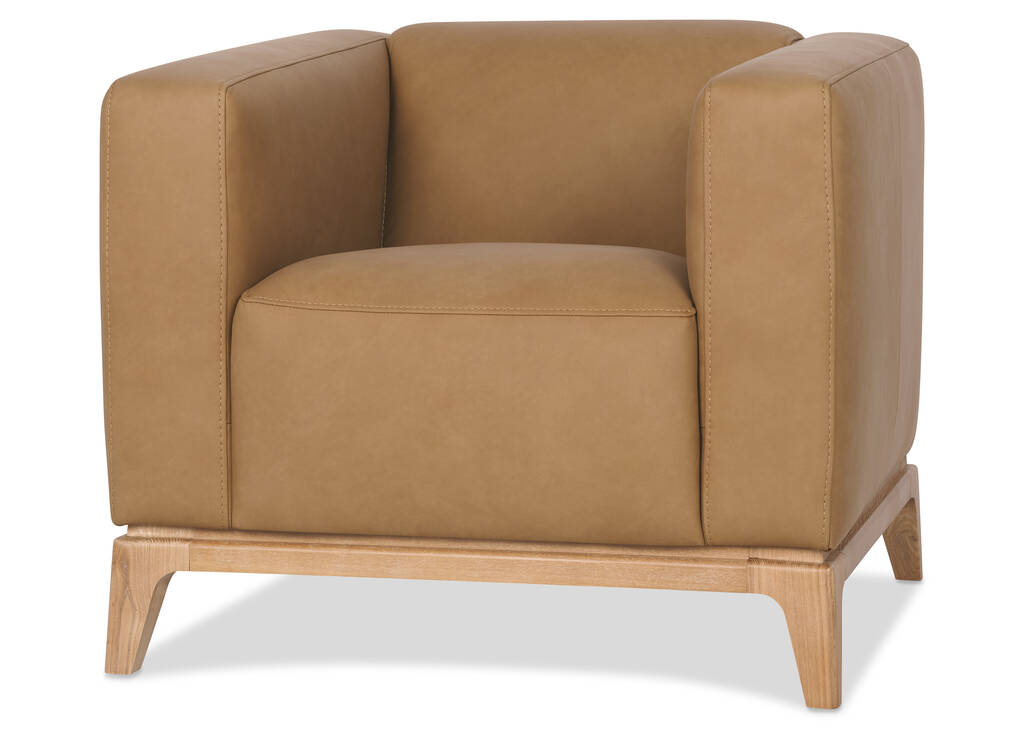 Cowan Leather Armchair -Vana Camel