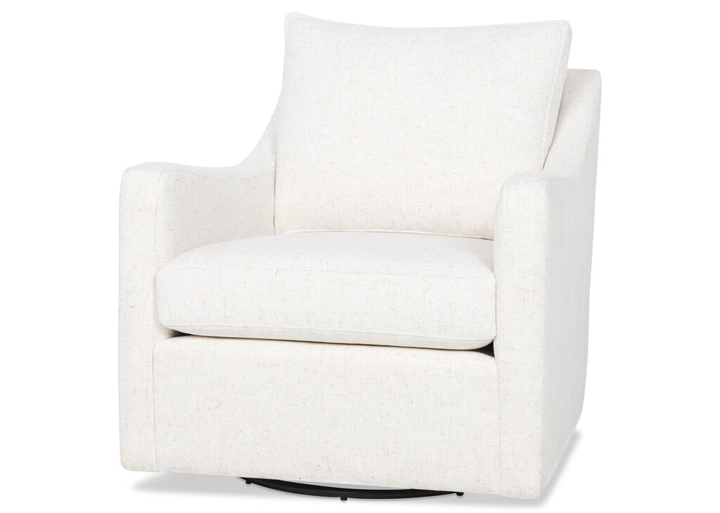 Rorke Swivel Chair -Camila Oyster