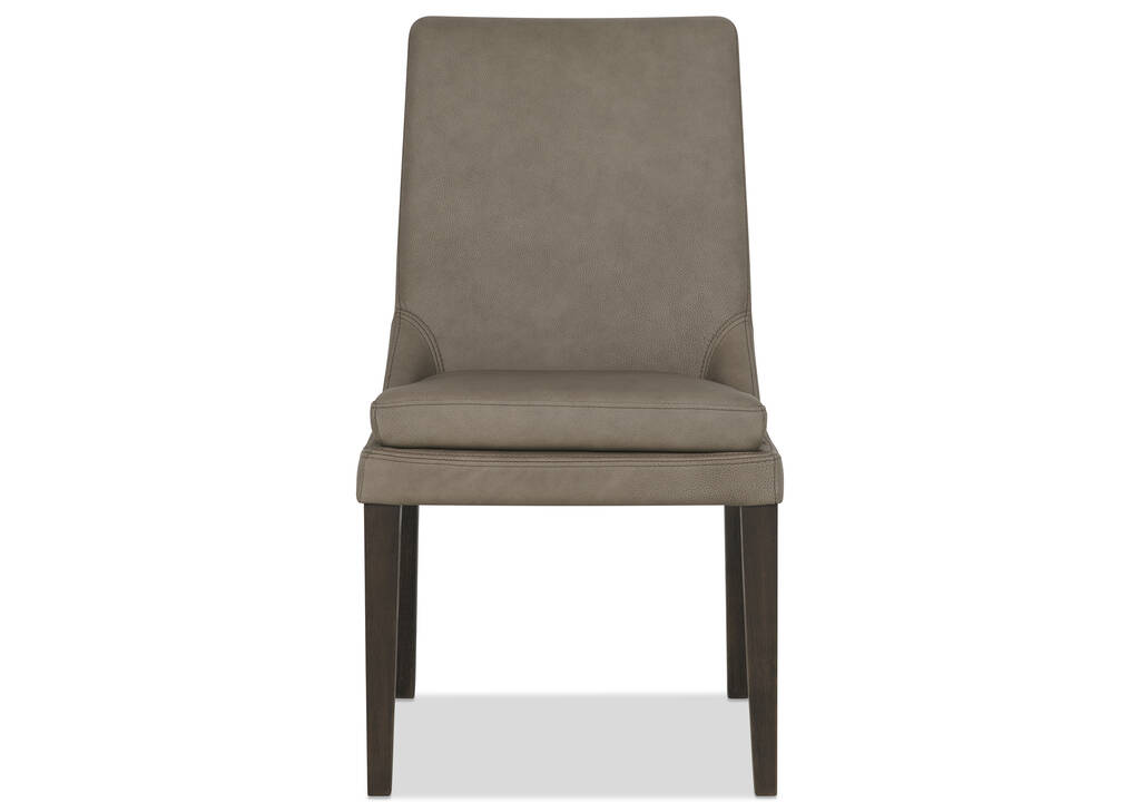 Maurizio Lthr Dining Chair -Torino Ash