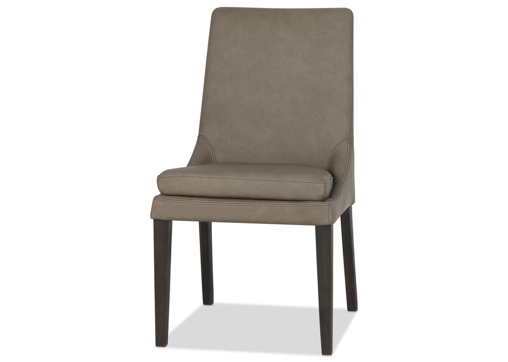 Maurizio Lthr Dining Chair -Torino Ash