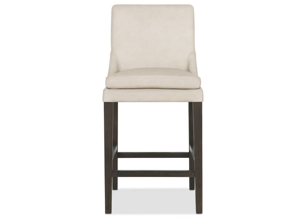 Maurizio Lthr Counter Stool -Torino Dune