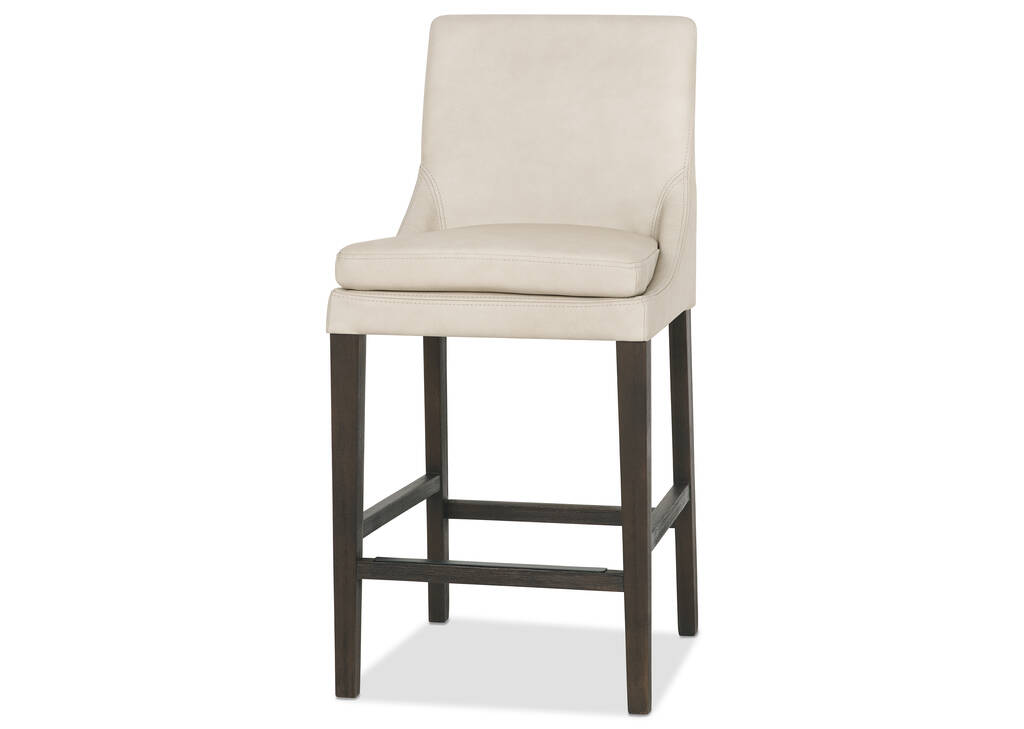 Maurizio Lthr Counter Stool -Torino Dune