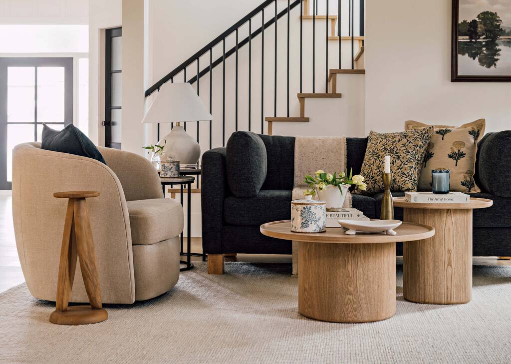 Viola Swivel Chair -Nirvana Twine