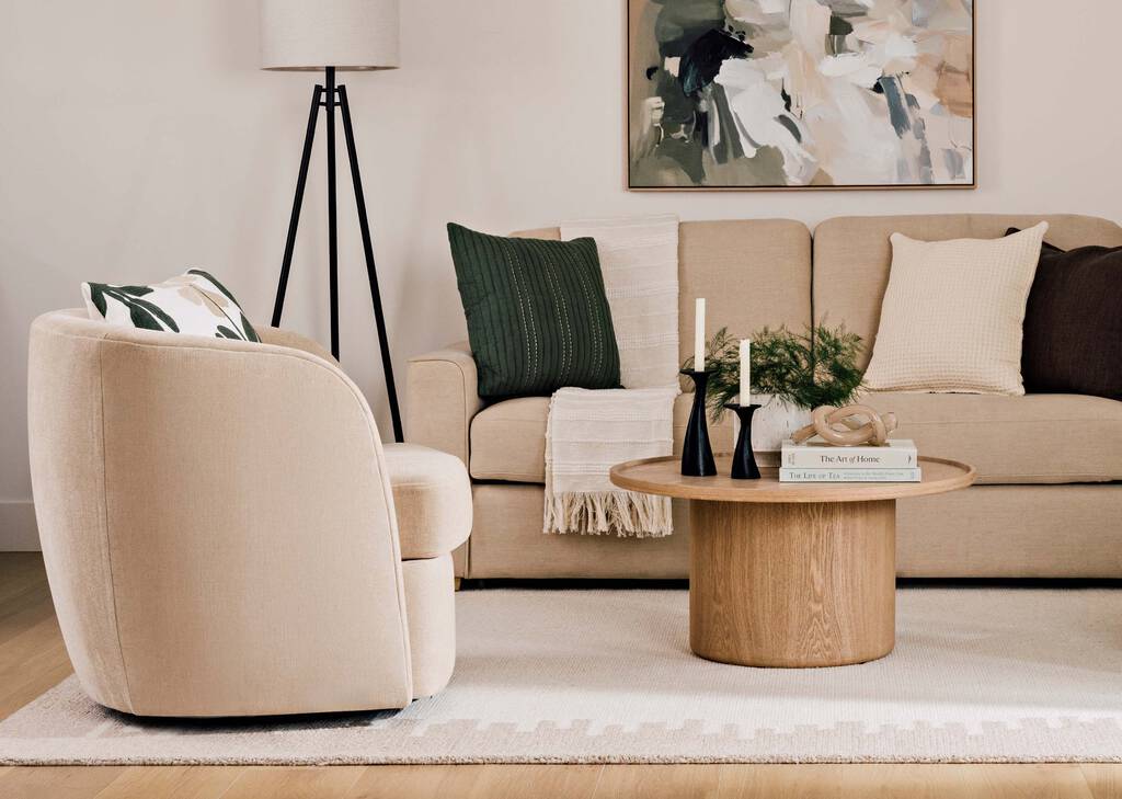 Viola Swivel Chair -Nirvana Twine