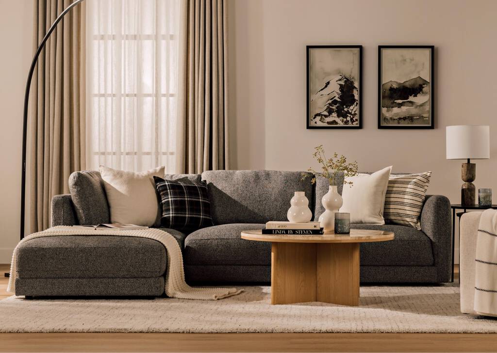 Mila Modular 4-Piece Sofa Chaise