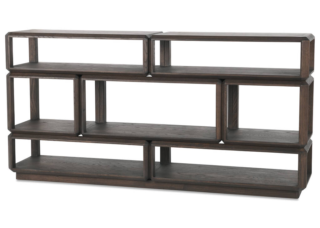 Reverie Low Bookshelf -Miro Havana