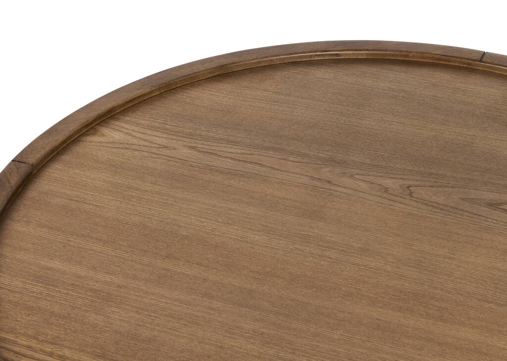 Merrin Round Coffee Table -Larke Brandy