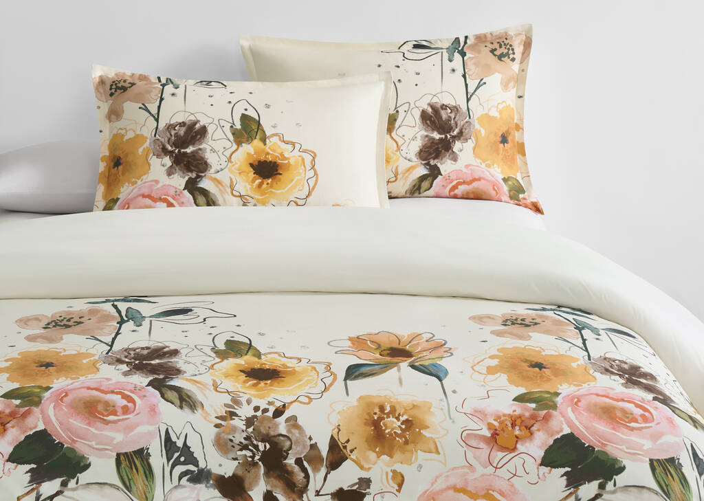 Bonn Cotton Floral Duvet Set