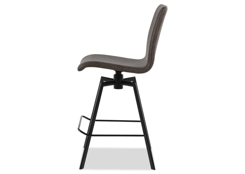 Emmett Swivel Counter Stool -Esra Brown