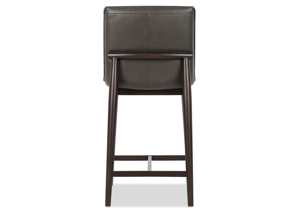 Esmae Leather Counter Stool -Reede Char