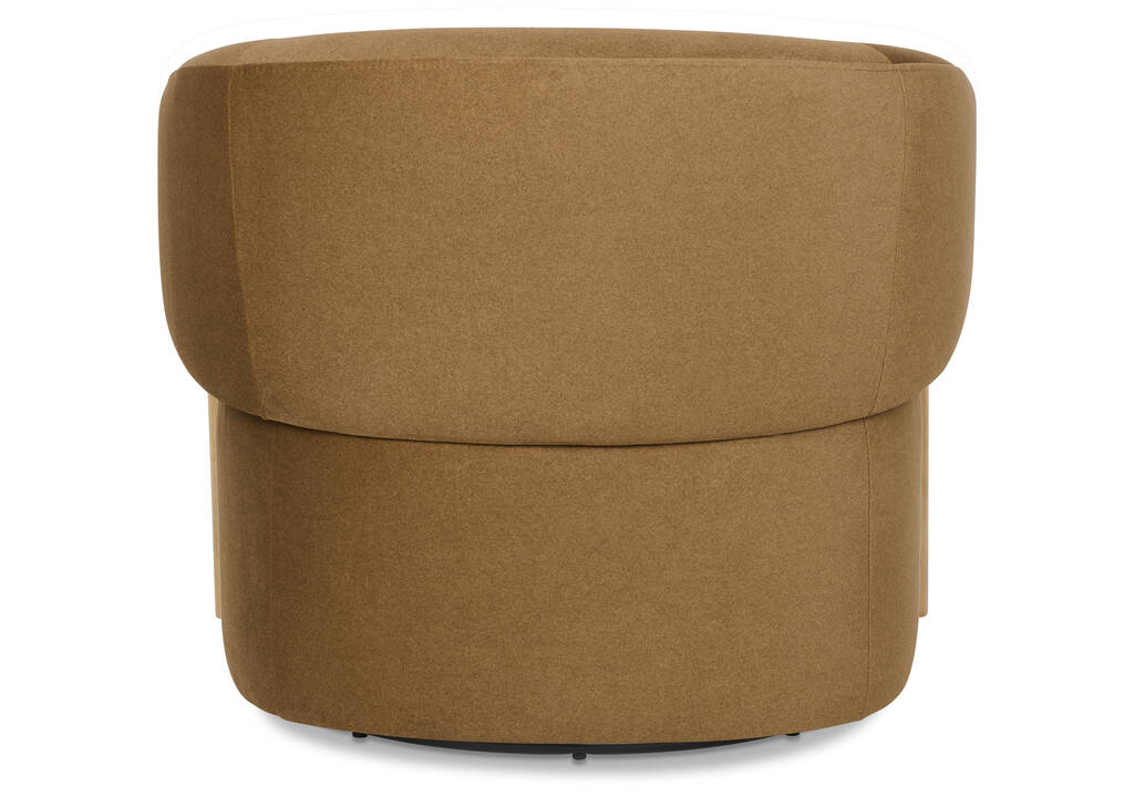Alicent Swivel Armchair -Vaughn Toffee
