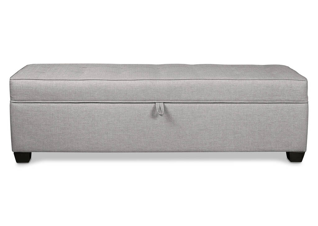 Vault Custom Storage Ottoman 40x18"
