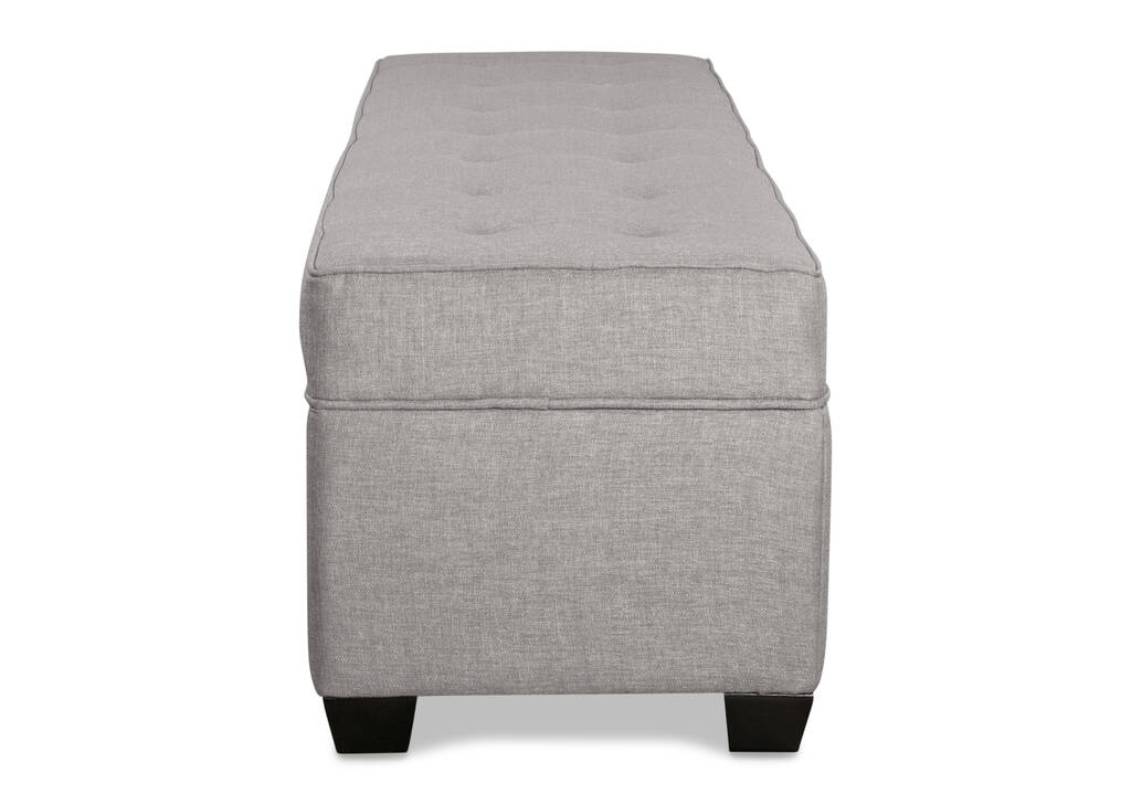 Vault Custom Storage Ottoman 50x18"