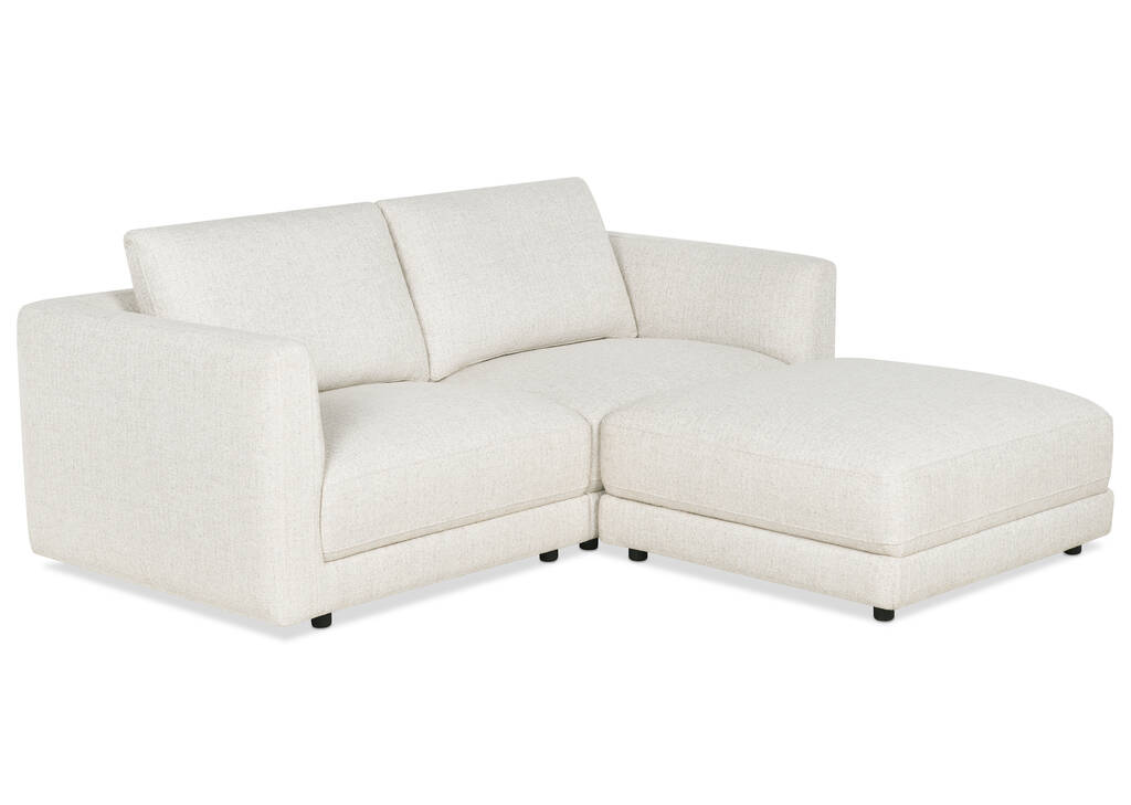 Mila Modular 3-Piece Loveseat Chaise